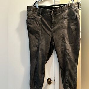 Torrid bombshell skinny moto jeans